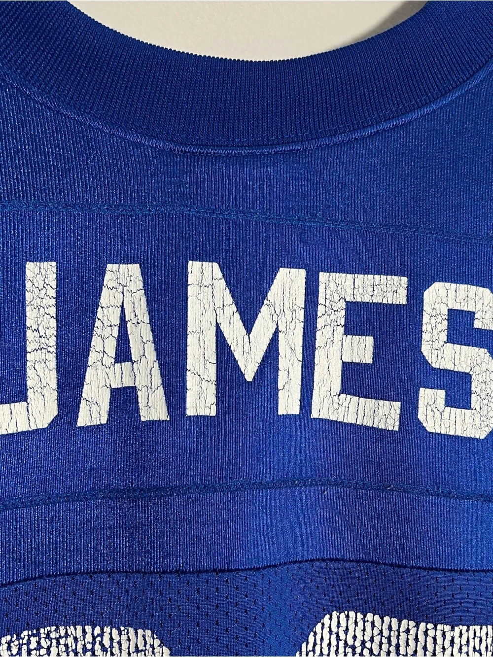 Vintage Adidas Indianapolis Colts Edgerrin James Blue Football Jersey Mens 3XL